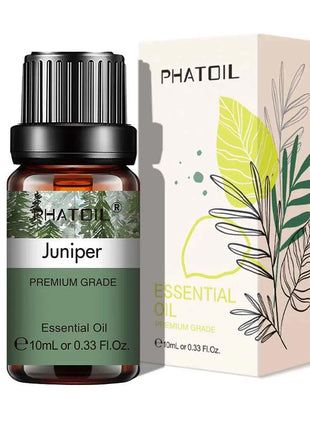 PHATOIL Natural Plant Essential Oil 10ml Eucalyptus Lavender Bergamot Vanilla Peppermint 1PCS Aroma Essential Oils For Diffuser