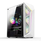 Transparent Computer Case With RGB Light For ATX/M-ATX/ITX Motherboard SSD HDD USB3.0 ATX Power Supply 310mm GPU Graphic Card