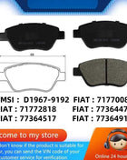 For Fiat Doblo Palio Weekend PANDA Front Brake Pads / Auto Accessories -23003