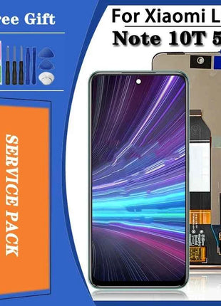 6.5 "Schermo Per Xiaomi Redmi Nota 10T Note10 5G LCD M2103K19I M2103K19G Display Dello Schermo Touch Digitizer Assembly Nota 11SE LCD