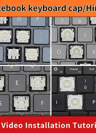 Replacement Keycap Key cap &Scissor Clip&Hinge For Microsoft Surface Pro 1/2/3/4/5/6 Laptop Keyboard KEY & Clips