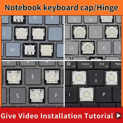 Replacement Keycap Key cap &Scissor Clip&Hinge For Microsoft Surface Pro 1/2/3/4/5/6 Laptop Keyboard KEY & Clips
