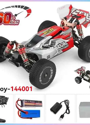 WLtoys 144010 144001 75KM/H 2.4G RC Car Brushless 4WD Electric High Speed Off-Road Remote Control Drift Toys for Children Racing