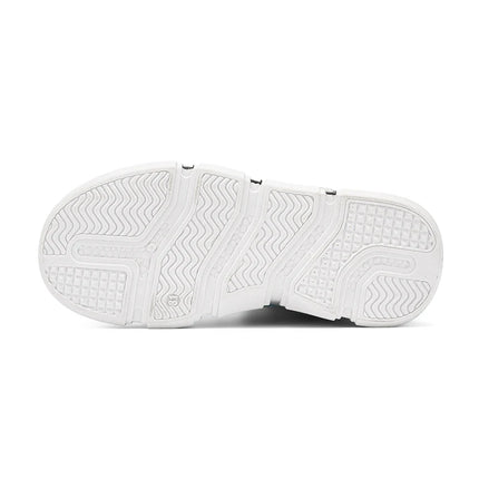 Scarpe da famiglia 2024 nuove scarpe sportive per bambini alte grandi bambini ragazzi fibbia casual scarpe da ballo blu resistenti all'usura antiscivolo