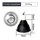 5.5 Inch Reptile Lamp Cap Tortoise Lizard Snake Terrarium Anti-scald Protective Lampshade Lamp Holder Reptile Safety Light Shade