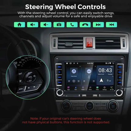 Android 13 Car Radio 2 Din Multimedia Player FM GPS WiFi Carplay For VW Volkswagen Skoda Octavia golf 5 6 touran passat B6 polo