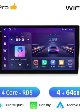 Junsun V1 Plus For Peugeot 107 Toyota Aygo Citroen C1 2005 - 2014 Car Radio wireless CarPlay Android Auto No 2 din 2din DVD