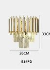 Gold Wall lamp / Warm light
