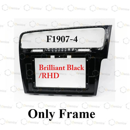 Owince Autoradio Fascias Telaio Per Volkswagen VW Golf 7 MK7 2013 - 2020 Pannello Stereo Cablaggio Cavo di Alimentazione Canbus Decoder