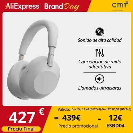 Orignial Sony WH-1000XM6 Wireless Noise Cancelling Headphone HD ⁤Noise Canceling Processor QN3 12 Mics 30hrs Battery Life