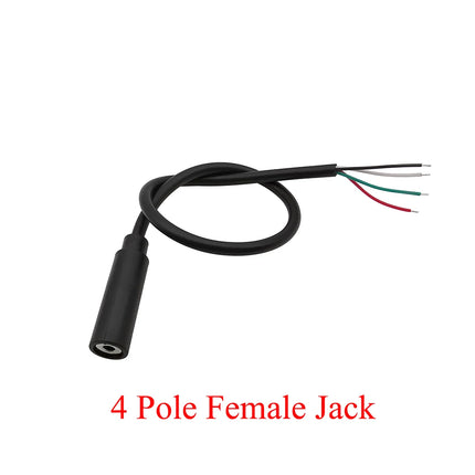 1/3/5 Pz 2.5mm 2/3/4 Poli Filo Maschio Femmina Spina Martinetti Cavo Audio Mono Stereo Aux Connettore di Estensione Delle Cuffie riparazione FAI DA TE