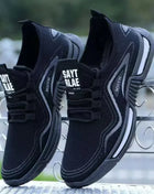 Men's Slip-on Fashion Sneakers Men's Sport Running Shoes Breathable Gym Workout Walking Tennis Shoes Non-slip Training Shoes