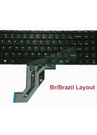 US LA/Latin Brazil Notebook Keyboard for Thomson X15 x15i5-8tu512 X15I3 MB3661009 YXT-NB93-142 Replacement teclado pt-br