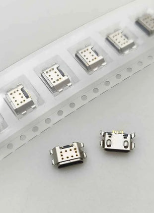 10-50 pz Micro USB Connettore Porta di Ricarica Presa Spina di Coda Per Xiaomi Redmi 9A 10A 12C A01 A03 Parti di Riparazione