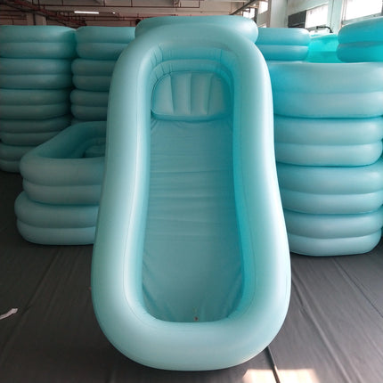 Vasca da Bagno Gonfiabile in PVC per Uso Medico, Piscina Gonfiabile in PVC, Vasca da Bagno Gonfiabile Anti-Caduta, Piscina Gonfiabile Medica a Doppio Tubo, Vasca per Assistenza Infermieristica