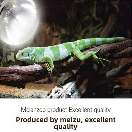 MCLANZOO All-in-One Reptile Sun Lamp | UVA, UVB & Heat in One | For Desert Tortoise & Bearded Dragon