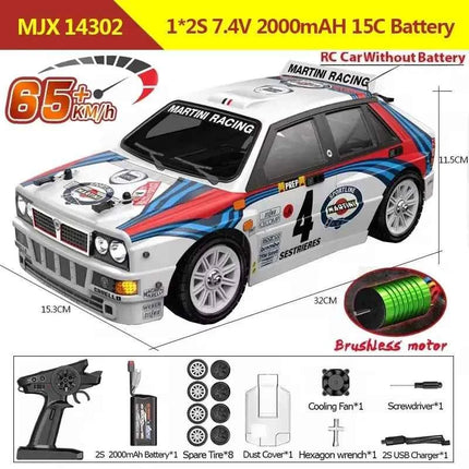 Hyper Go MJX 14303 14302 14301 1/14 4WD RC Car 65km/h Brushless 2.4G Remote Control Car Off-road High Speed RC Cars Truck Toy