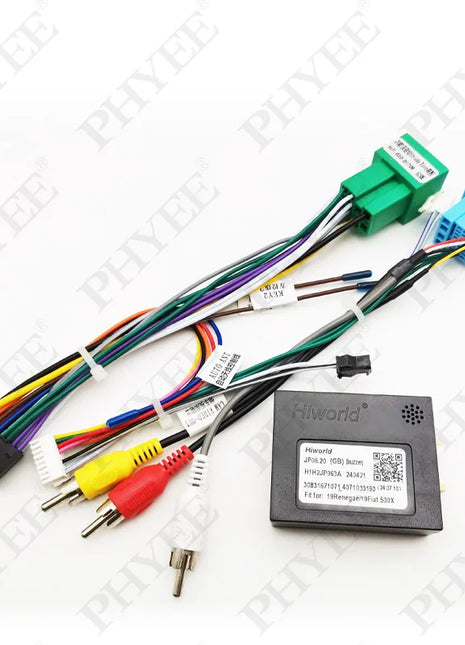 Adattatore per cablaggio Radio CAN Bus Decoder Box spina a 16 Pin a 12Pin convertitore per cavo a 32Pin per Jeep Renegade Compass Commander