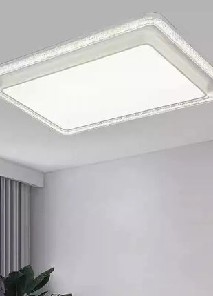 Luci del soggiorno telecomandate Lampada da soffitto moderna a LED in cristallo imitazione acrilico Decorazioni per la casa Illuminazione per camera da letto studio per bambini