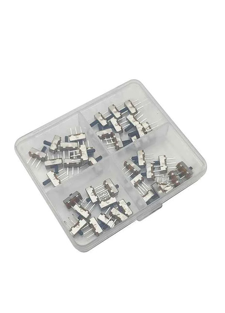 40 Pz/scatola SS12D00 SS12F15 Interruttore A Scorrimento 3Pin 1P2T 2 Posizione On-Off Interruttore Interruttore A Levetta Lunghezza Della Maniglia 2MM 3MM 4MM 5MM 6MM