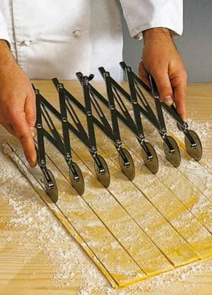 3/5/7 Wheels Cutter Dough Divider Side Pasta Knife Flexible Roller Blade Pizza Pastry Peeler Stainless Steel Bakeware Tools