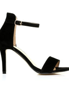 New Sexy Women's 9cm High Heel Shoes, Summer Ankle Strap Sandals, Red Party and Wedding Shoes