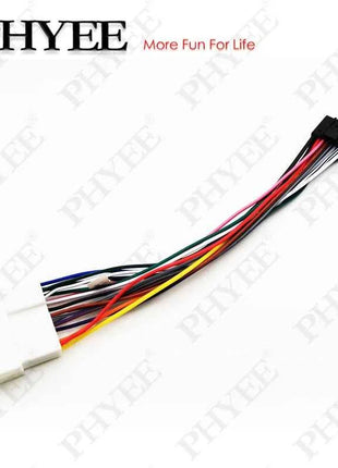 Cablaggio radio, adattatore cavo Android per auto con connettore a 16 pin, per Hyundai Tucson Sonata Accent Getz, Kia Rio Cerato Spectr