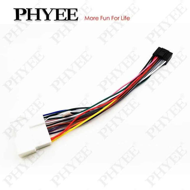 Cablaggio radio, adattatore cavo Android per auto con connettore a 16 pin, per Hyundai Tucson Sonata Accent Getz, Kia Rio Cerato Spectr