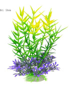 Artificial Aquarium Decor Plants Water Weeds Ornament Aquatic Fish Tank Simulation Grass Flower Decoration Accessories