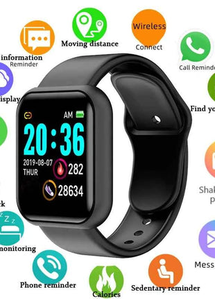 Multifunctional Smart Watch Men Women Bluetooth Connected Phone Music Player Fitness Sport Bracelet Sleep Monitor D13 Smartwatch