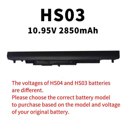 HS04 HS03 807956-001 807957-001 807612-421 Laptop Battery for HP 240 245 246 250 255 256 G4/G5 Pavilion 14-AC 15-AC 17-X Series