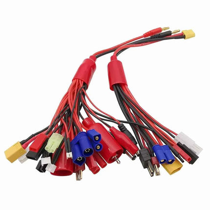 Batteria Lipo multifunzionale 8IN1 / 19IN1 Spina caricabatterie multiplo Converti cavo Linea di trasferimento Accessori RC per caricabatterie IMAX B6