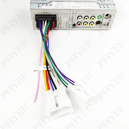 Adattatore per cablaggio radio, spina ISO, cavo connettore unità principale a 16 pin, per Toyota Corolla Camry Prius RAV4 Yaris Vios Hilux