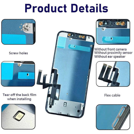 A2111 A2221 A2223 OLED Pantalla for iphone 11 LCD Display Touch Screen Digitizer Assembly for iPhone 11 LCD Screen Replacement