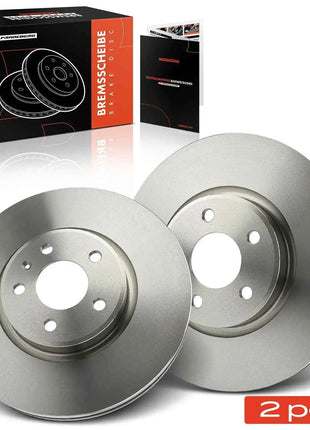 Frankberg 2x Disco Freno Anteriore Sinistro e Destro per Audi Q5 W639 VD Q5 Van 2.0L 3.0L 2008-2017 8R0615301C