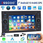 DAB For Ford Transit MK7 Fiesta Fusion Kuga C/S-Max Galaxy Android 15 4+64G Apple Carplay Android Auto Car Stereo GPS WIFI RDS