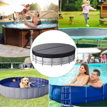 Coperture di sicurezza per piscina Copertura solare per piscina Rotonda pieghevole antipolvere Protezione per coperta Parti di ricambio Accessori per vasca idromassaggio