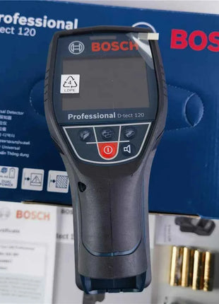 Bosch D-tect 120 Professional Metal Detector Intuitive Radar Scanner  For Almost All Materials High-precision Wall Detector