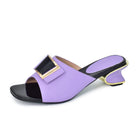 Scarpe da sposa da donna africane di nuovo arrivo decorate con strass Décolleté italiani Scarpe da donna Sandali da donna con tacco Décolleté da festa