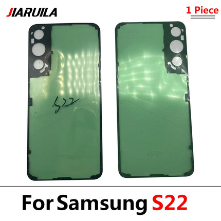 Adesivo adesivo Custodia posteriore Copribatteria Nastro impermeabile per Samsung S20 S21 FE S23 S22 Plus Ultra S23Ultra S21 Plus