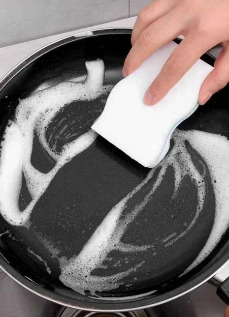 Nano Cleaning Magic Cloth Kitchen Cleaning and Dishwashing Magic Cloth Cleaning Tools White Shoe Sponge Block Brush