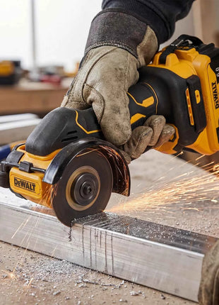 DEWALT DCG438 Smerigliatrice Angolare Brushless 20V 76mm, Sega da Taglio a Batteria 20000RPM 400W per Metallo e Legno, Utensile per Taglio e Lucidatura