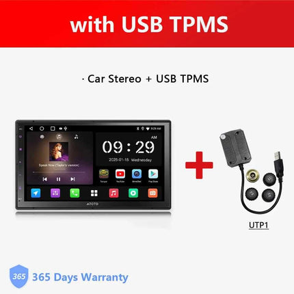 7 inch 2Din Android Car Multimedia Player Carplay Screen Android Auto Bluetooth Radio Double 2 Din Car Stereo A5 A5L Atotozone