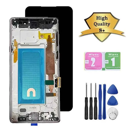 100% Test For Samsung Note9 LCD Display Touch Screen Digitizer Assembly For Samsung Note 9 N960F N960U N9600 LCD Frame