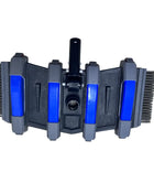 Testa per aspiratore piscina professionale rinforzata con ruote e manico in alluminio, testa flessibile pesata per aspirazione professionale