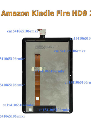 Display LCD per Amazon Fire HD 8 (2017/2020/2022) - Touch Screen Digitizer Ricambio K72LL4 KFONWI SX034QT