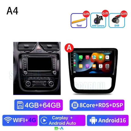 Android 16 For VW Volkswagen Scirocco 3 III Mk3 2008-2014 9 inch 8 Core WIFI Bluetooth Auto Navigation System Radio Multimedia