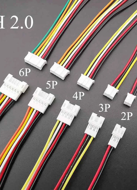 5/10 paia Micro JST PH2.0 Maschio Femmina Spina Jack Cavo Connettore PH 2.0mm Terminali Filo 100mm 200mm 26AWG