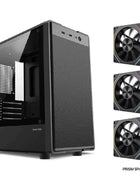 Power Train Flying  PC Case MATX Mini-ITX Chassis SFX/ATX Power Supply Desktop Portable Computer Case U3 port Iron net Panel