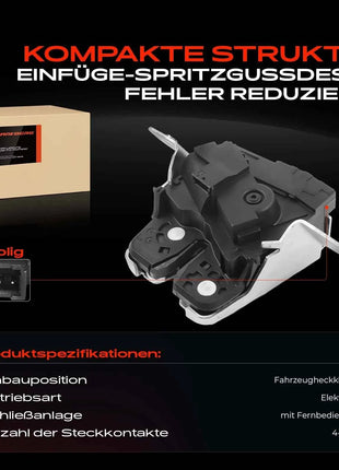 Frankberg 1x Serratura Portellone Posteriore per Mercedes-Benz GLK-Class X204 2008-2015 2047400535
